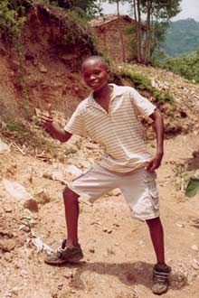 Enfants des rues au Rwanda