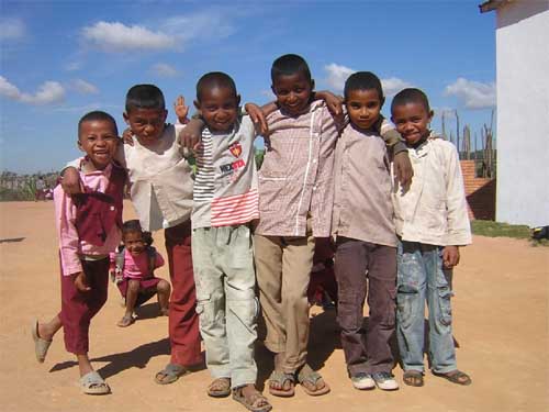 Enfants de Madagascar