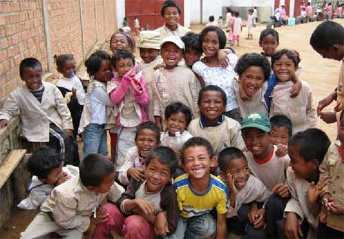 Centre Akany Aina à Madagascar, classe de CP2