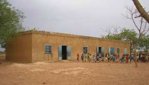L'école primaire de Guiè A au Burkina Faso