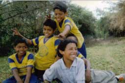 Enfants de la Fondation au Pasochoa