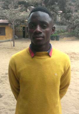 Bachelier du Congo, ex enfant des rues