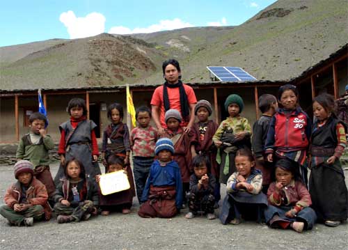 Enfants du Tibet, nursery de l'école de Ting Kyu au Népal promotion 2012
