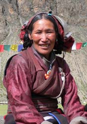 Femme du haut Dolpo au Népal