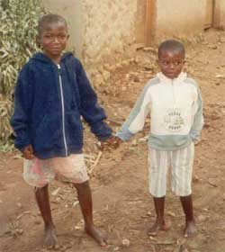 Orphelins du sida au Rwanda