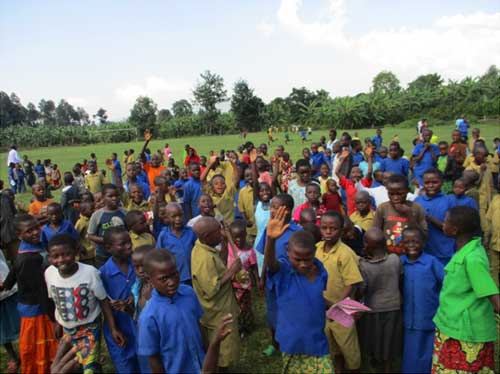 Camp de vacances pour les orphelins, les enfants des rues et tous les enfants vulnérables de Gisenyi au Rwanda