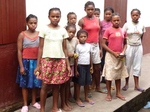 Les enfants de l'orphelinat d'Amboangibe