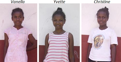 Enfants de l'Orphelinat de l'Ile Ste Marie lauréates du CEPE à Madagascar