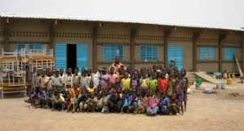 Une classe de l'école primaire de Samissi au Burkina Faso