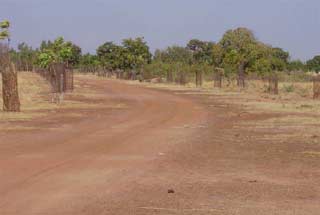 Aménagement des routes au Burkina Faso