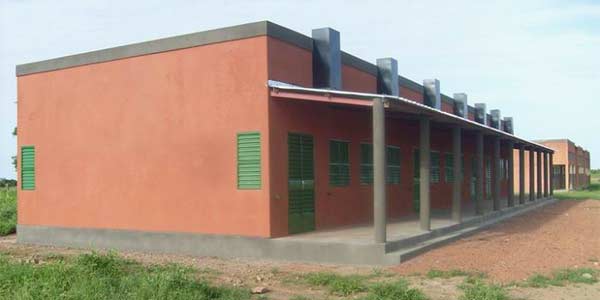La nouvelle école B de Guiè, Burkina Faso