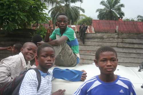 Enfants soldats démobilisés en réinsertion à Goma