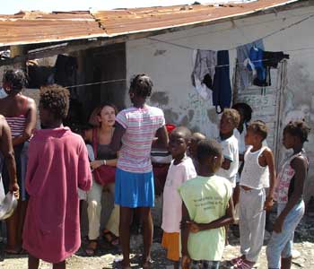 Visite de la Déléguée Générale de SOS Enfants en Haïti