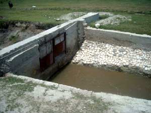 Le deuxième barrage, méthode traditionnelle