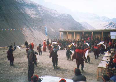 Construction d'une école au Népal