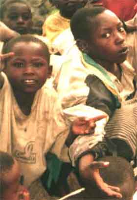 enfants des rues au Rwanda