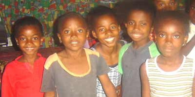 Enfants de l'orphelinat Saint Joseph